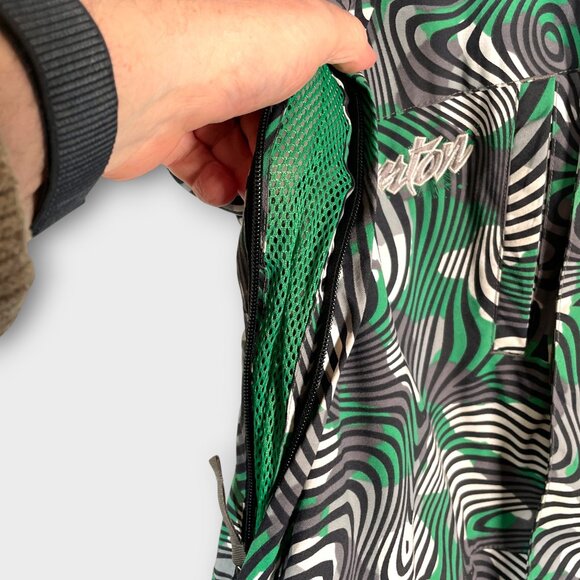 Burton Dryride Hooded Ski Snowboard Coat Youth Jacket L Ctrk - Picture 7 of 16